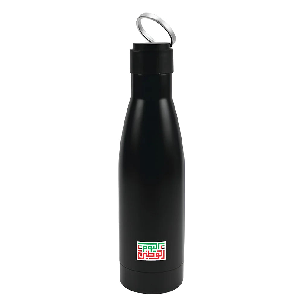 BYFT022716 BYFT Black Double wall Vacuum SS Bottle Made from Recycled Material 70 x 260 mm 500 ml Set of 01.webp
