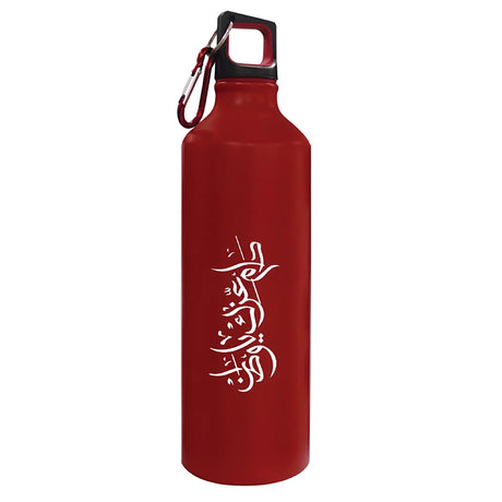BYFT022721 BYFT Red Sports Bottle Aluminum Material 73 x 260 mm 750 ml Set of 01.webp