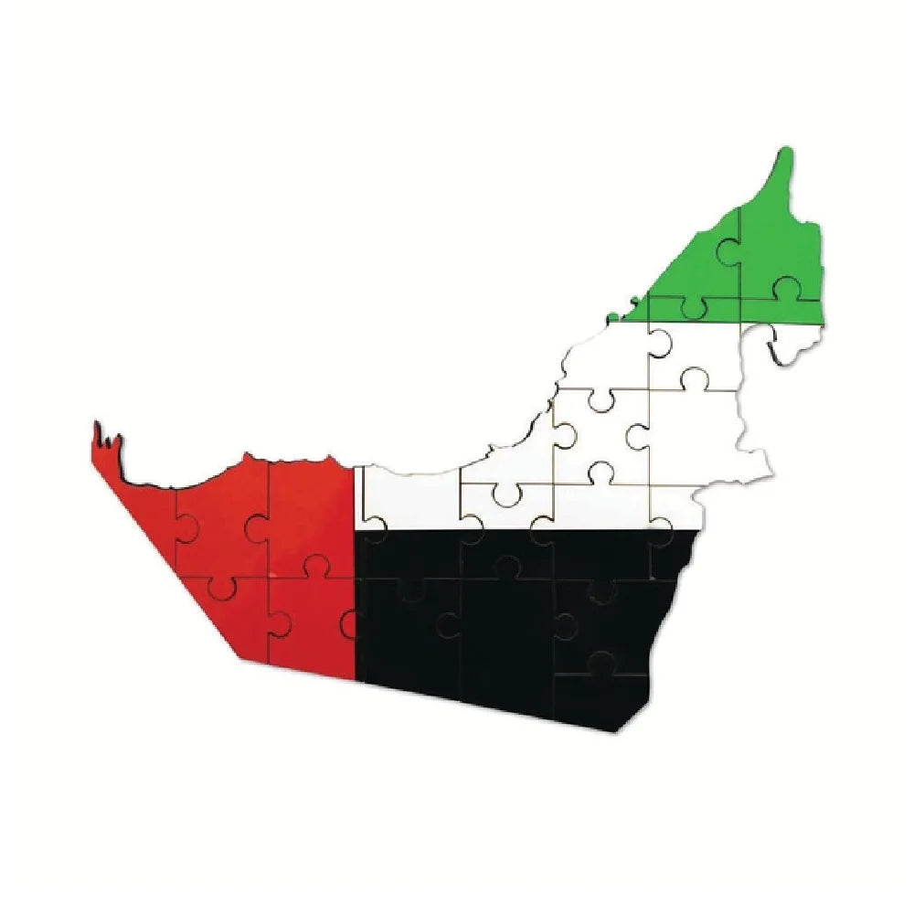 BYFT022731 BYFT UAE Map Hardboard Puzzles 21 pcs Puzzles 250 x 210 mm Set of 01.webp