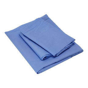 BYFT023573 Home Tex Design King Flat Sheet 240 x 260 Cm 2 Pillow Cover 50 x 80 Cm Lavande 100 Cotton Set of 3