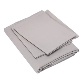 BYFT023575 Home Tex Design King Flat Sheet 240 x 260 Cm 2 Pillow Cover 50 x 80 Cm Fermanville 100 Cotton Set of 3