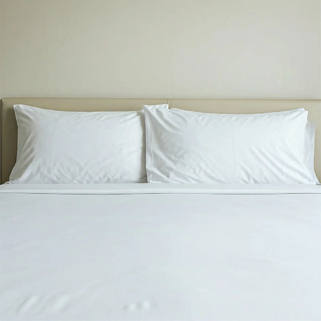 BYFT023578 Home Tex Design King Flat Sheet 240 x 260 Cm 2 Pillow Cover 50 x 80 Cm 200 Tc 100 Cotton Set of 3.webp