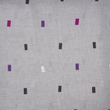 BYFT023582 Home Tex Design King Flat Sheet 240 x 260 Cm 2 Pillow Cover 50 x 80 Cm Ardoises ET Amethystes 100 Cotton Set of 3 A.webp