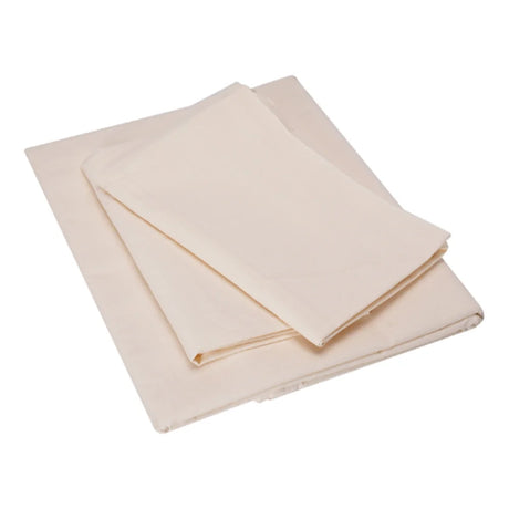 BYFT023600 Home Tex Design King Flat Sheet 240 x 260 Cm 2 Pillow Cover 50 x 80 Cm Printed Ivoire 100 Cotton Set of 3.webp