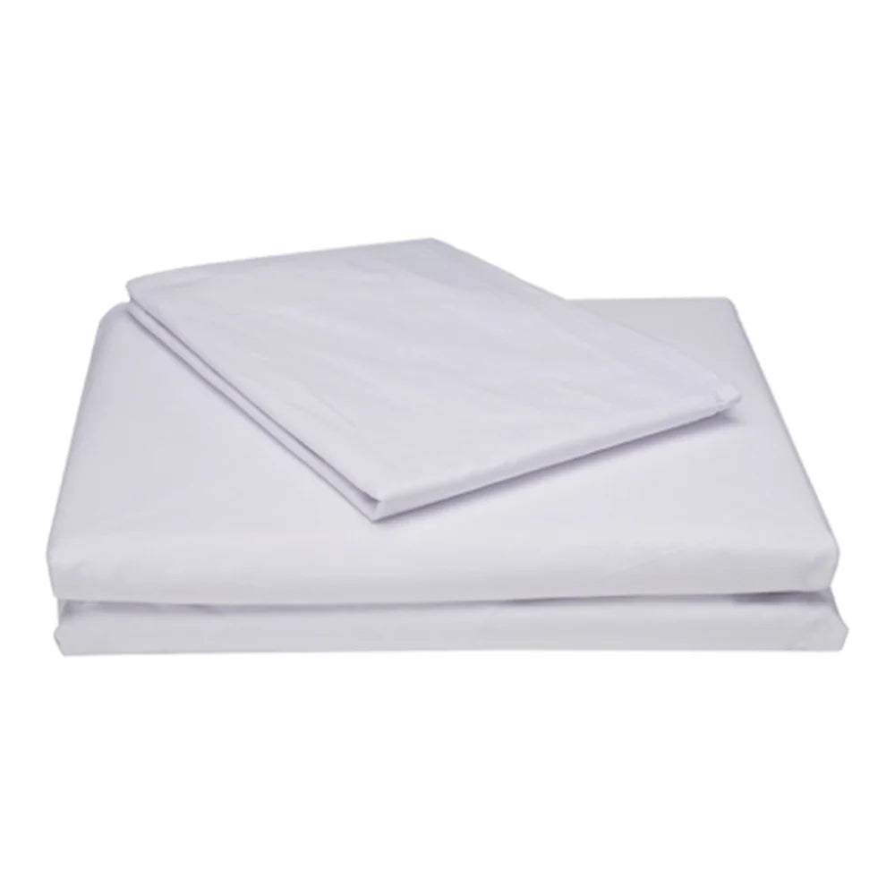 BYFT023603 Home Tex Design King Duvet Cover 240 x 200 Cm 2 Pillow Cover 50 x 75 Cm White Optical 100 Cotton Set of 3 A.webp