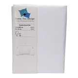 BYFT023603 Home Tex Design King Duvet Cover 240 x 200 Cm 2 Pillow Cover 50 x 75 Cm White Optical 100 Cotton Set of 3.webp