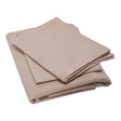 BYFT023623 Home Tex Design King Flat Sheet 240 x 260 Cm 2 Pillow Cover 50 x 80 Cm Printed Beige Sable 100 Cotton Set of 3.webp