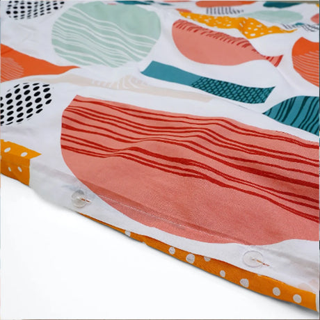 BYFT023632 Home Tex Design King Duvet Cover 240 x 200 Cm 2 Pillow Cover 50 x 80 Cm Printed Graphic Multi 100 Cotton Set of 3 D.webp