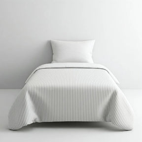 BYFT023645 Home Tex Design Single Duvet Cover 160 x 220 Cm 1 Pillow Cover 50 x 75 Cm 250 Tc White 100 Cotton Set of 2