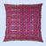 BYFT Orchard Cushion Cover 18 x 18 inch (Golden Checks Design - Fuchsia Pink) 45 x 45 cm Luxury Decorative Cushion Cover for Sofa, Bed & Living Room - Set of 02