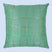 BYFT Orchard Cushion Cover 16 x 16 inch (Golden Checks Design - Green) 40 x 40 cm Luxury Decorative Cushion Cover for Sofa, Bed & Living Room - Set of 02