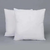 BYFT Orchard Cushion Cover 18 x 18 inch (Golden Checks Design - Yellow) 45 x 45 cm Luxury Decorative Cushion Cover for Sofa, Bed & Living Room - Set of 02