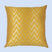 BYFT Orchard Cushion Cover 18 x 18 inch (Zig Zag Design - Yellow) 45 x 45 cm Luxury Decorative Cushion Cover for Sofa, Bed & Living Room - Set of 02