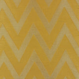 BYFT Orchard Cushion Cover 18 x 18 inch (Zig Zag Design - Yellow) 45 x 45 cm Luxury Decorative Cushion Cover for Sofa, Bed & Living Room - Set of 02