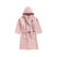 BYFT Daffodil Kids Hooded Bathrobe | Monogrammed Letter 'Y' | Soft Cotton Comfort