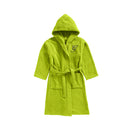 BYFT Daffodil Kids Hooded Bathrobe | Monogrammed Letter 'G' | Soft Cotton Comfort