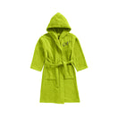 BYFT Daffodil Kids Hooded Bathrobe | Monogrammed Letter 'N' | Soft Cotton Comfort