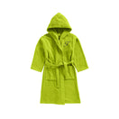 BYFT Daffodil Kids Hooded Bathrobe | Monogrammed Letter 'T' | Soft Cotton Comfort