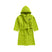 BYFT Daffodil Kids Hooded Bathrobe | Monogrammed Letter 'M' | Soft Cotton Comfort