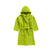 BYFT Daffodil Kids Hooded Bathrobe | Monogrammed Letter 'U' | Soft Cotton Comfort