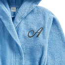 BYFT Daffodil Kids Hooded Bathrobe | Monogrammed | Soft Cotton Comfort
