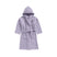 BYFT Daffodil Kids Hooded Bathrobe | Monogrammed Letter 'Y' | Soft Cotton Comfort