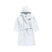 BYFT Daffodil Kids Hooded Bathrobe | Monogrammed Letter 'M' | Soft Cotton Comfort
