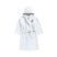 BYFT Daffodil Kids Hooded Bathrobe | Monogrammed Letter 'Y' | Soft Cotton Comfort