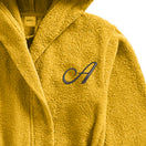 BYFT Daffodil Kids Hooded Bathrobe | Monogrammed | Soft Cotton Comfort