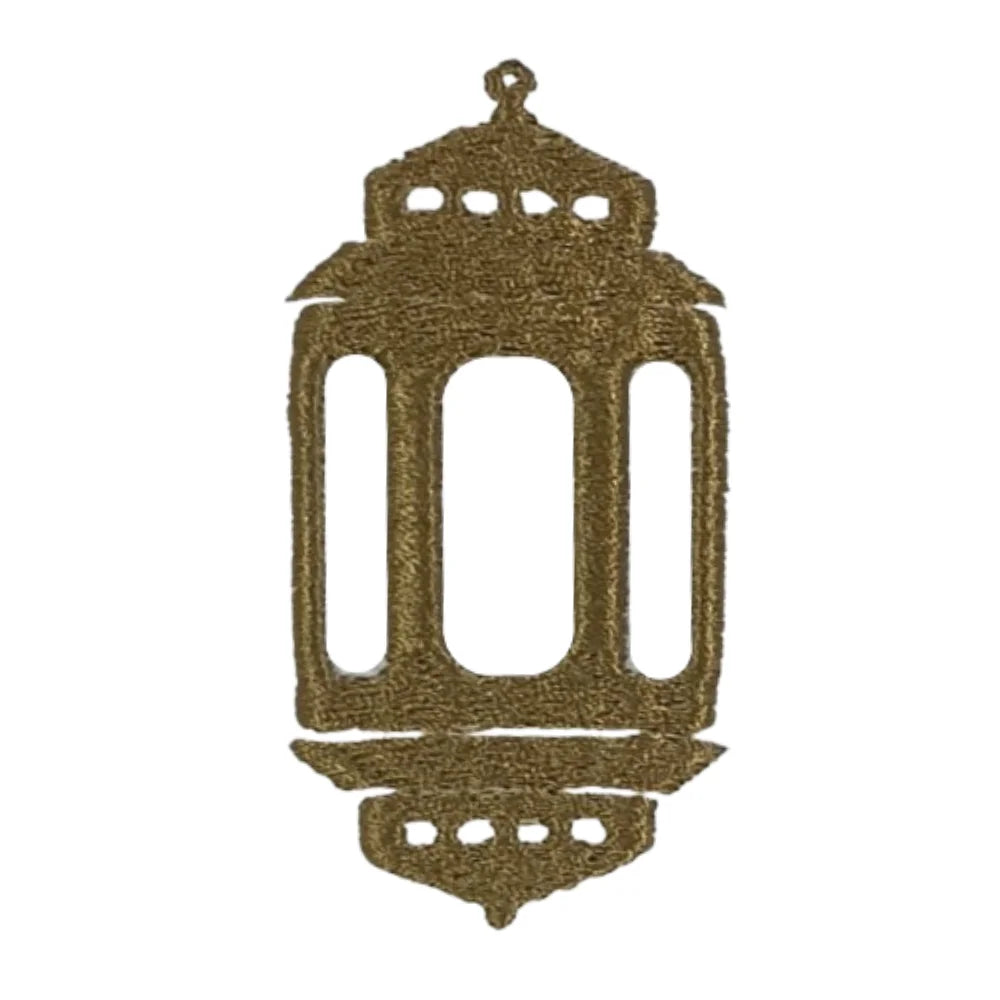 BYFT Embroidered For You Personalised Cotton Towel - Ramadan Lantern - Heritage Design High Quality Embroidery Perfect For Gifting