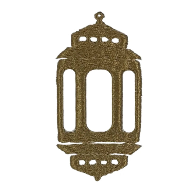 BYFT Embroidered For You Personalised Cotton Towel - Ramadan Lantern - Heritage Design High Quality Embroidery Perfect For Gifting