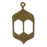 منشفة قطنية مخصصة من BYFT مطرزة خصيصًا لك - فانوس رمضان - تصميم عربي تطريز عالي الجودة مثالي للهدايا