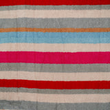 byft home design bath towel white stripe 70 x 140 cm 100 cotton 550 gsm