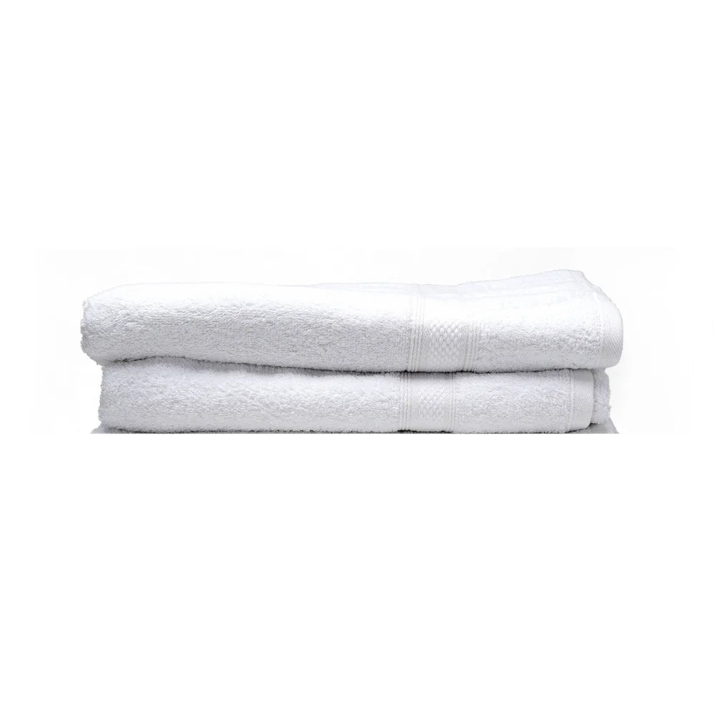 byft home design bath towel white 70 x 140 cm 100 cotton 500 gsm art bt024