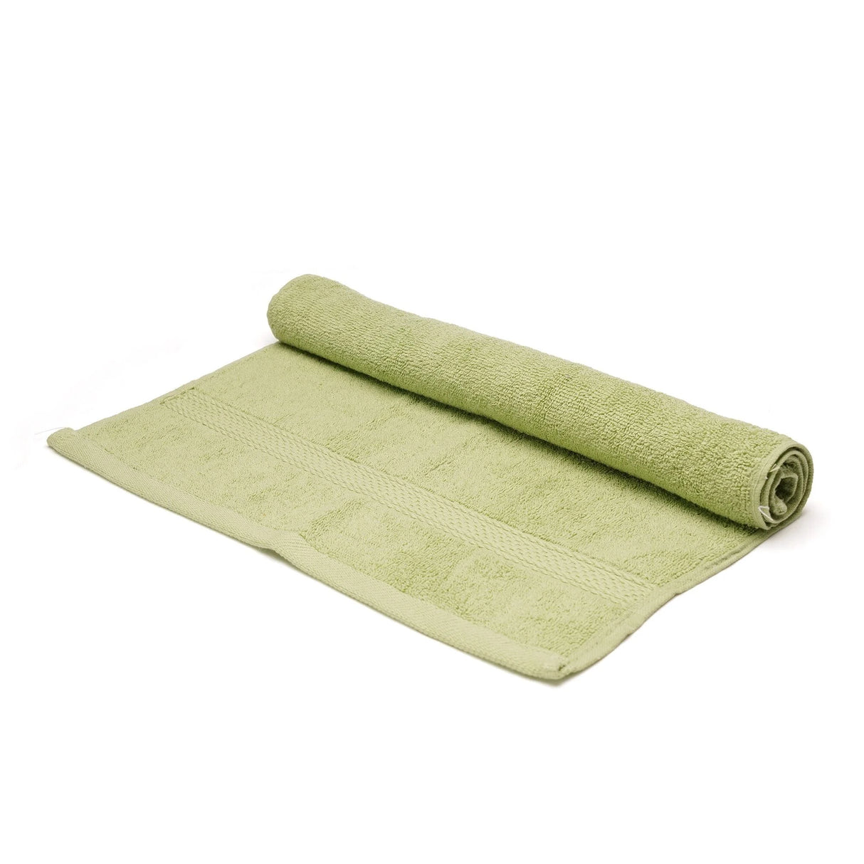 BYFT Home Design Hand Towel Green 40 x 70 Cm 100% Cotton 500 Gsm