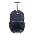 J World New York Sunrise Kids Rolling Backpack - BLACK - 18 Inch