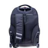 J World New York Sunrise Kids Rolling Backpack - BLACK - 18 Inch