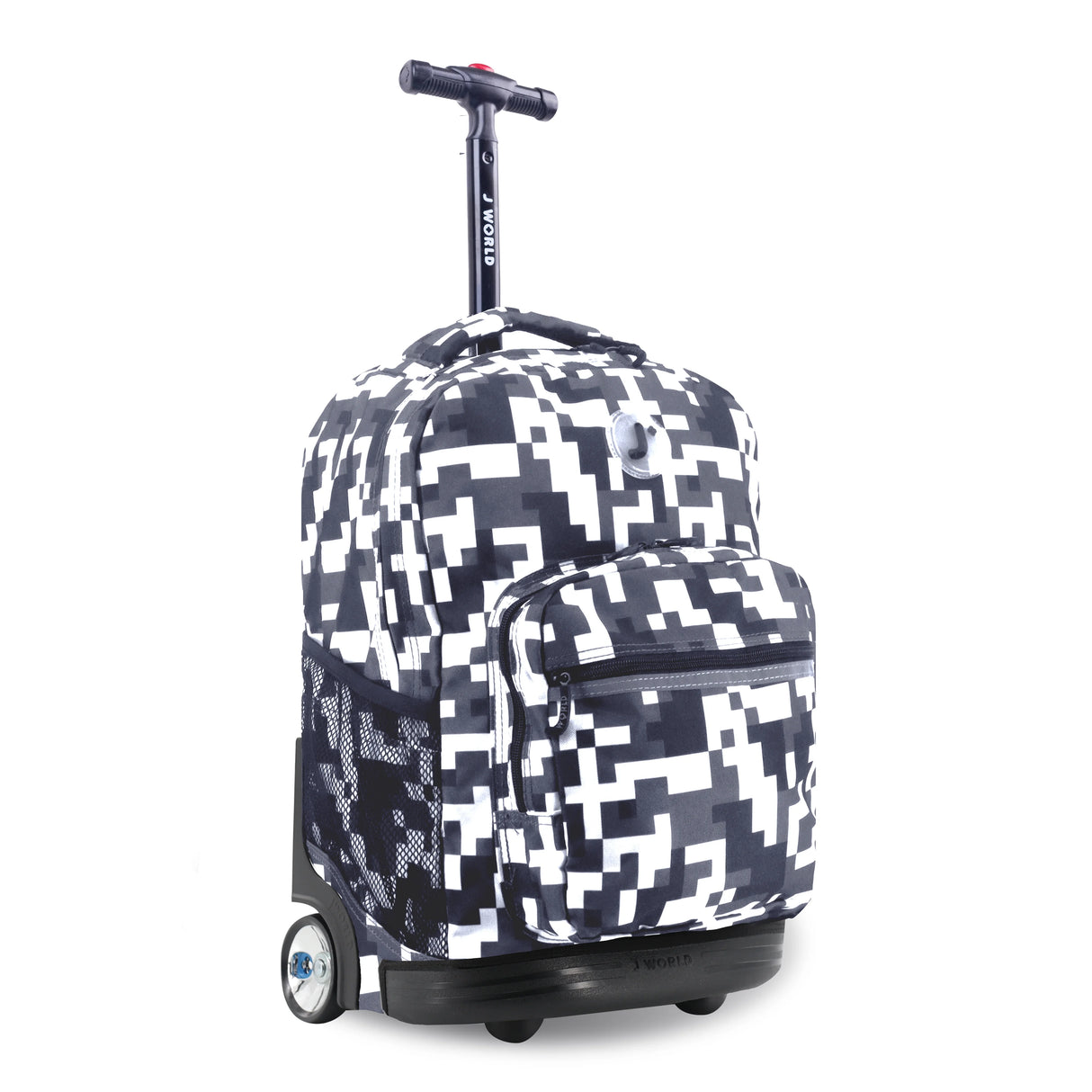 J World New York Sunrise Kids Rolling Backpack - CAMO - 18 Inch