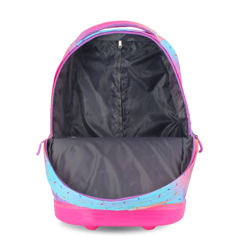 J World New York Sunrise Kids Rolling Backpack - CONFETTI - 18 Inch