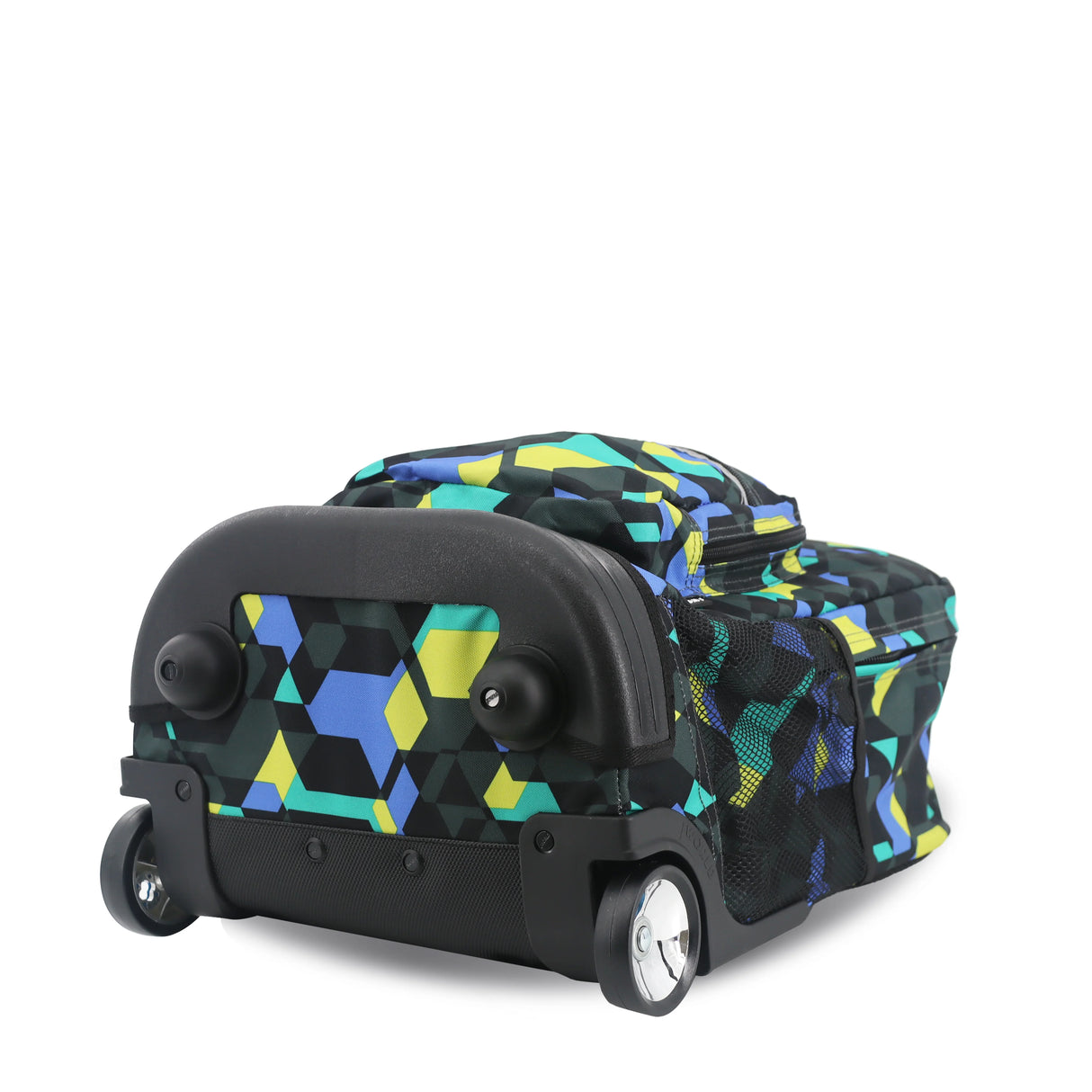 J World New York Sunrise Kids Rolling Backpack - CUBES - 18 Inch