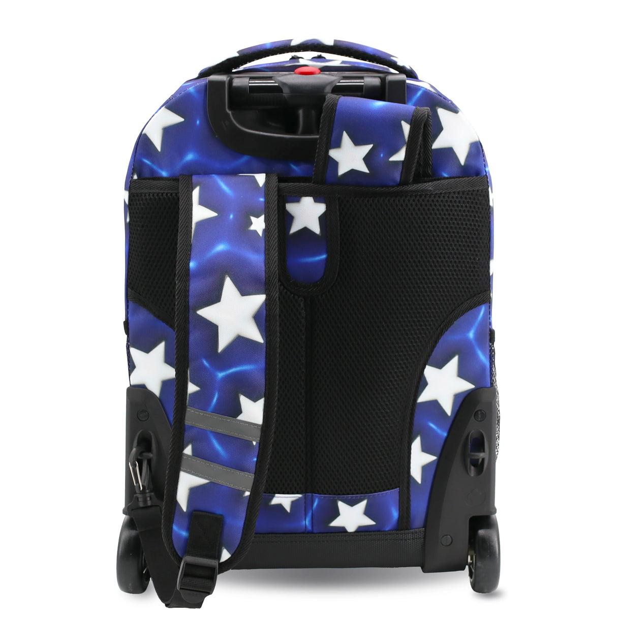 J World New York Sunrise Kids Rolling Backpack - PUFFY STAR - 18 Inch