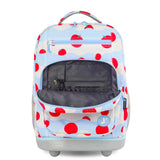 J World New York Sunrise Kids Rolling Backpack - FLOATING APPLE - 18 Inch