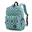 J World New York Unisex Kid's Oz School Backpack - PIXEL CHECKERS