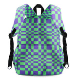 J World New York Unisex Kid's Oz School Backpack - PIXEL CHECKERS
