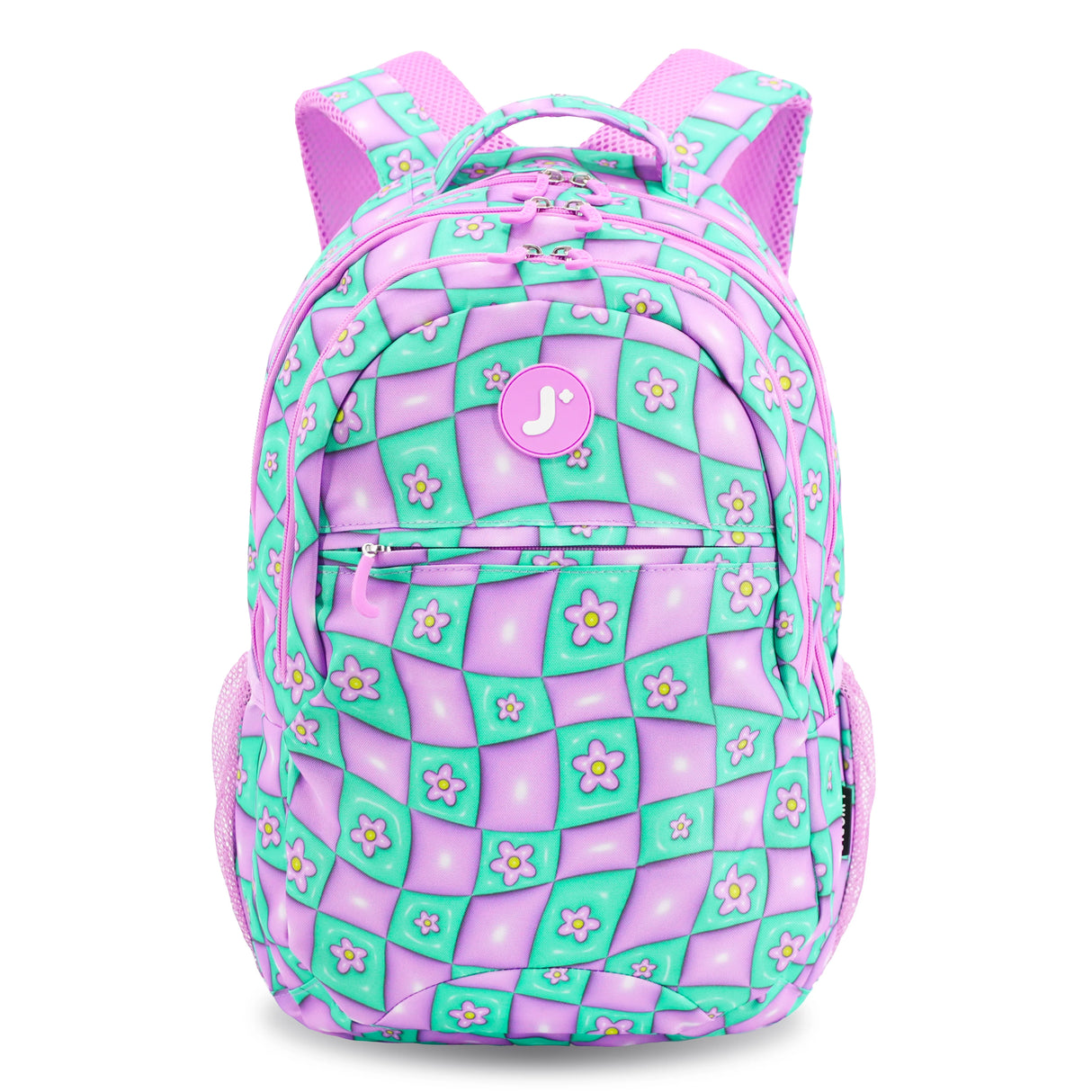 J World New York Unisex -Adult Cornelia Laptop Backpack - PUFFY FLOWER