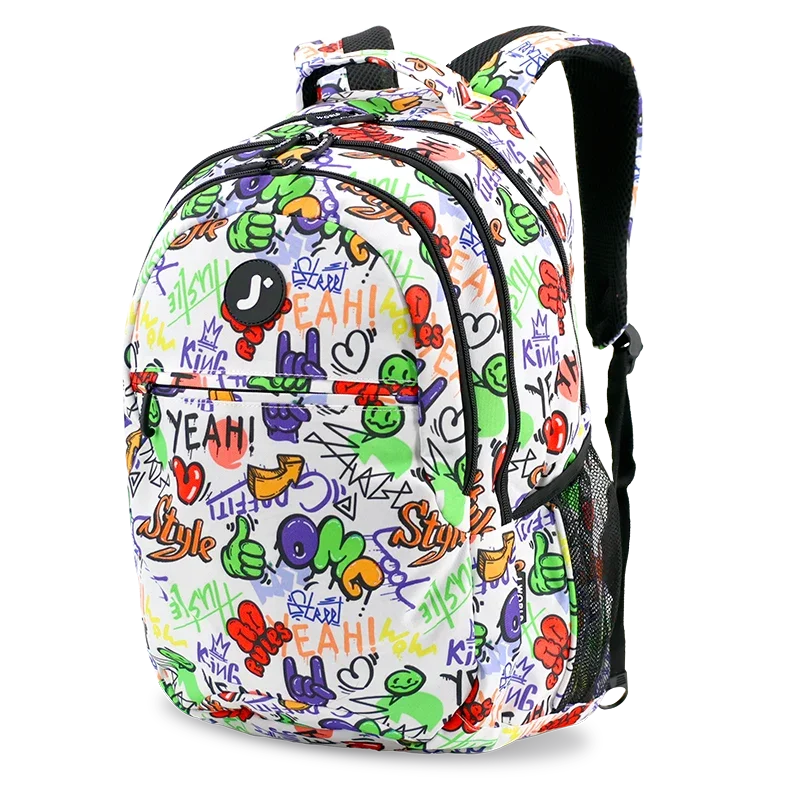 J World New York Unisex -Adult Cornelia Laptop Backpack - STREET ART