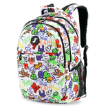 J World New York Unisex -Adult Cornelia Laptop Backpack - STREET ART