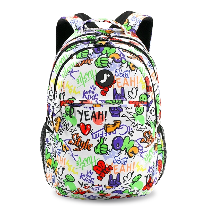 J World New York Unisex -Adult Cornelia Laptop Backpack - STREET ART