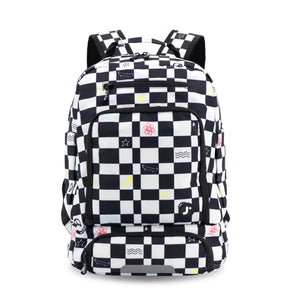 J World New York Junior Set Backpack - ICON CHECKERS