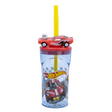 Disney 3D Figurine Tumbler 360 Ml Hotwheels Blue Fire Set of 01